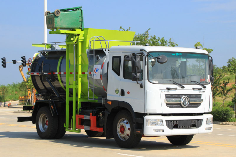 東風D9國六 8方 圓罐餐廚垃圾車