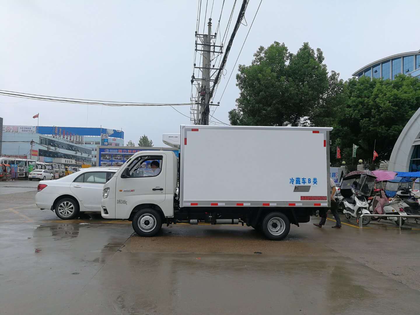 國六福田祥菱M1藍牌冷藏車